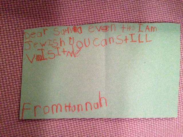 My best friend's mom was going through some things from when her girls were little.