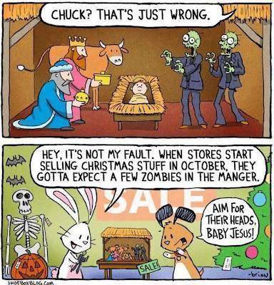 Zombies would have added to the legitimacy.