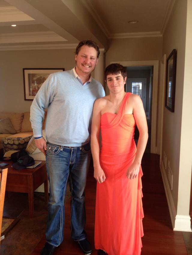 I lost a 10 dollar bet and had no money. My family came up with something else..