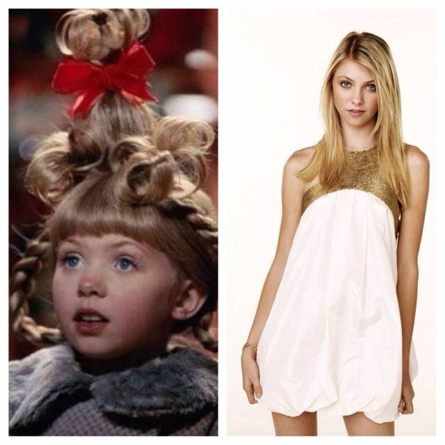Cindy Lou who. Then and now