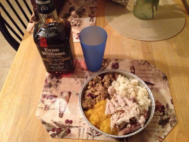 A bachelors thanksgiving
