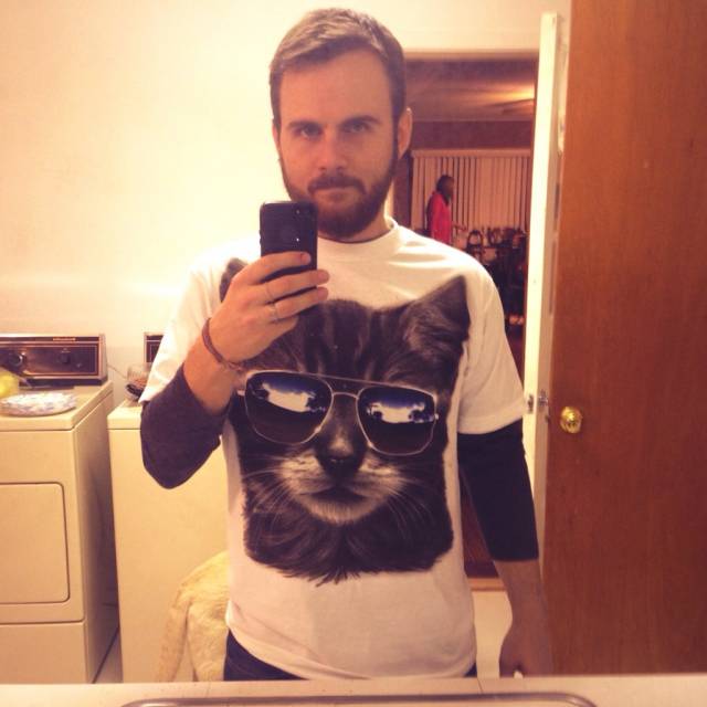 New shirt from my grandparents.