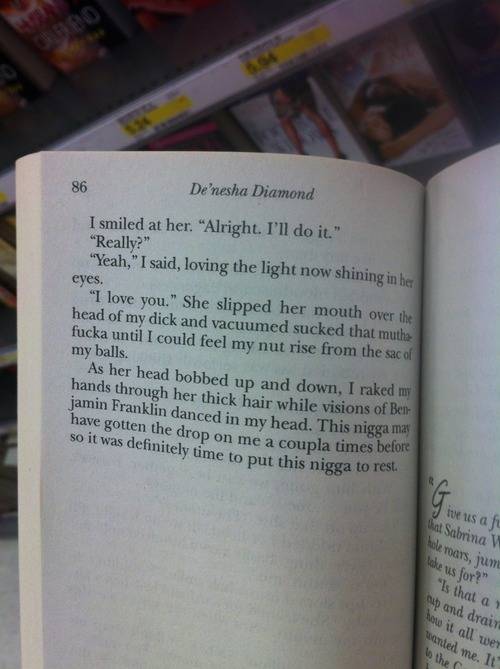 Ghetto ass romance novel