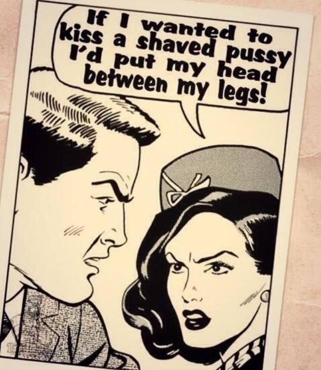 To all the freshly shaven men