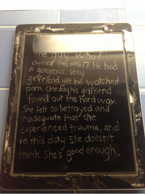 Today my friend showed me his iPad