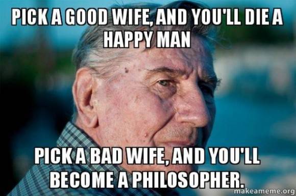 My grandpa gave me this advice over Thanksgiving