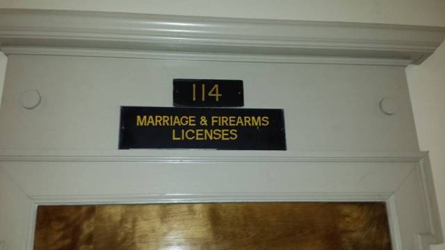So I went to the courthouse the other day...
