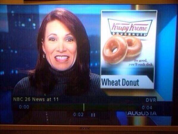 Krispy Kreme: So good, you'll suck d... *wait what?!?*