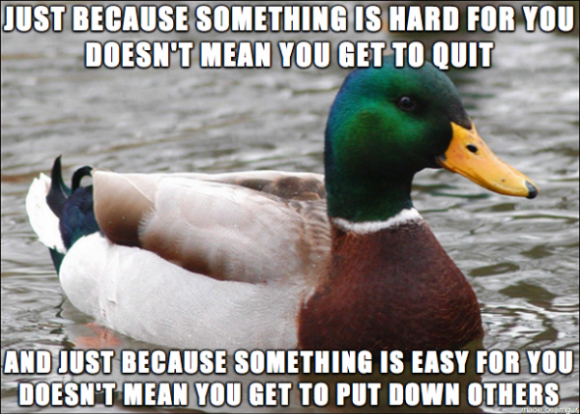 Overheard my mom teaching my 9 year old sister a lesson