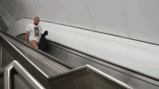 Down the Up Escalator