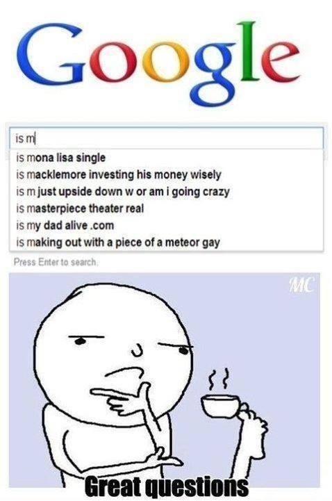 the important questions