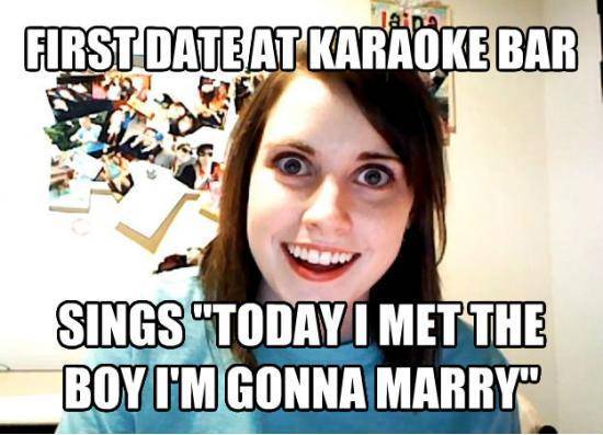 It was awkward