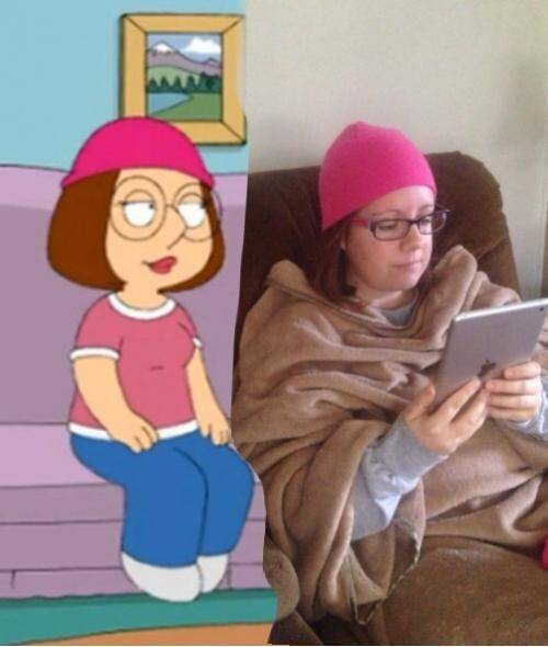 I just realized who I married.