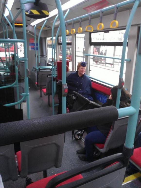 Having recently moved to London from the US, my expectations were accurate. I present Tiny Hat Woman