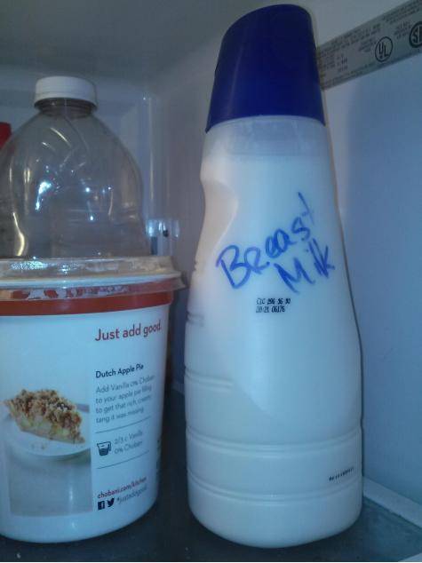 Tired of people at work stealing my coffee creamer. I tried a new approach and it's working!