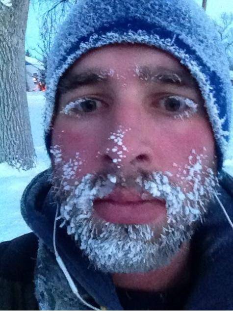 Sometimes selfies are ok, like when it’s -20 in Montana