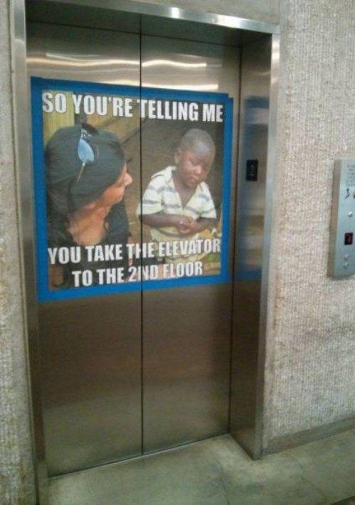 Memes in action.