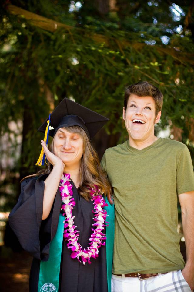 I think the face swap went a little too well.