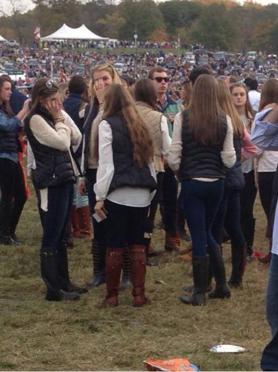 Apparently college girls dress like Han Solo these days