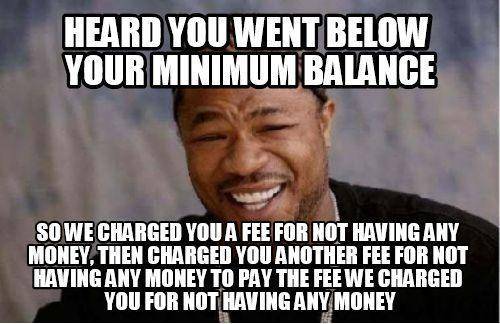 I hate my bank.