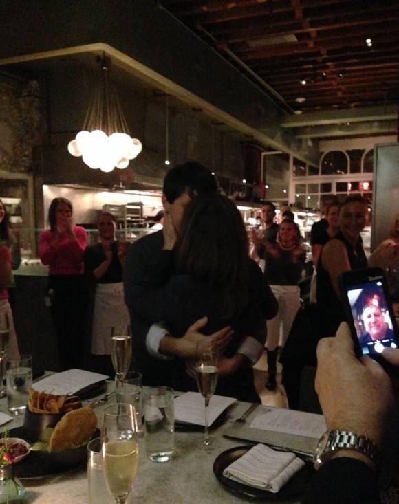 Stop taking selfies, Dad, your daughter just got engaged.