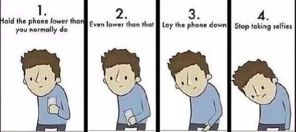 Selfie tips for men