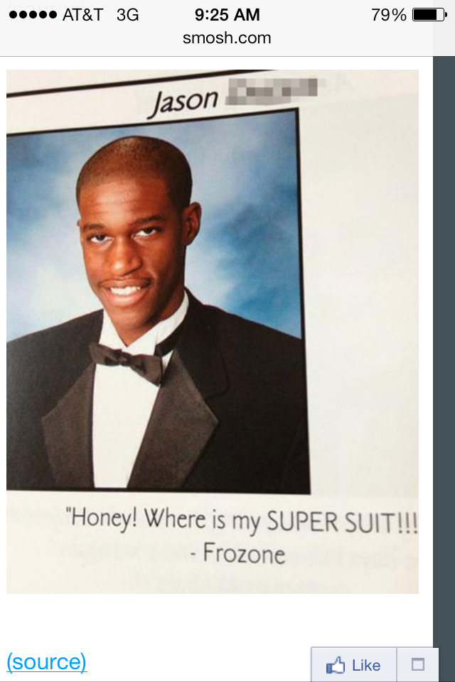 Probably the best Senior Quote I've ever seen.