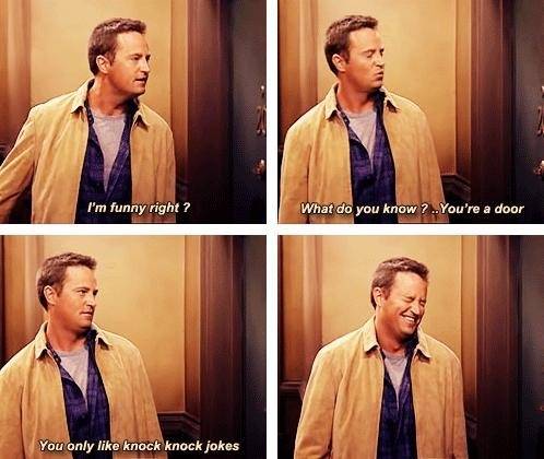 Oh, Chandler...
