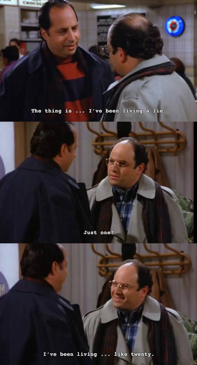 George Costanza: A Man's Man.