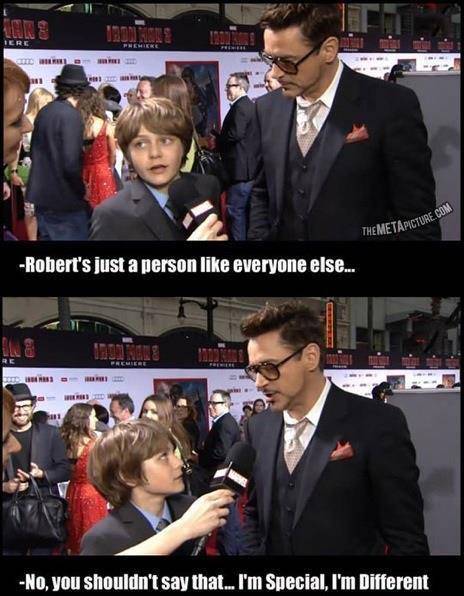He's perfect...