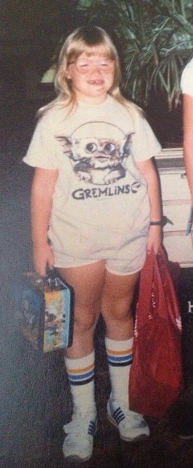 First day of school, 1984.