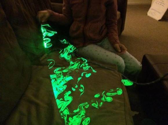 Hookah and a laser pointer