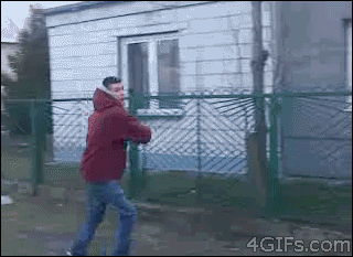 Instant karma of the day