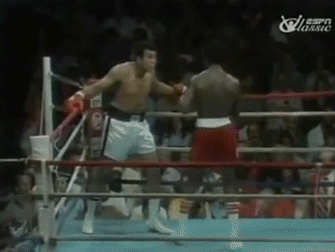 Muhammad Ali dodges 21 punches in 10 seconds