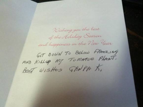 I miss you too, Grampa.