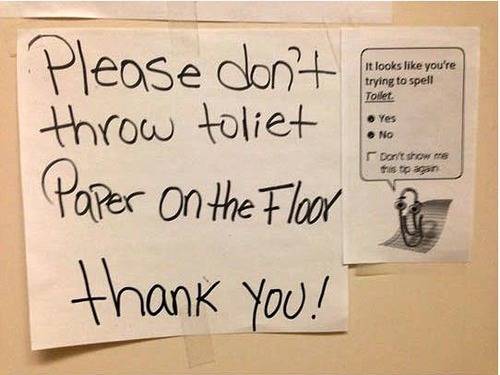 Word paperclip is everywhere