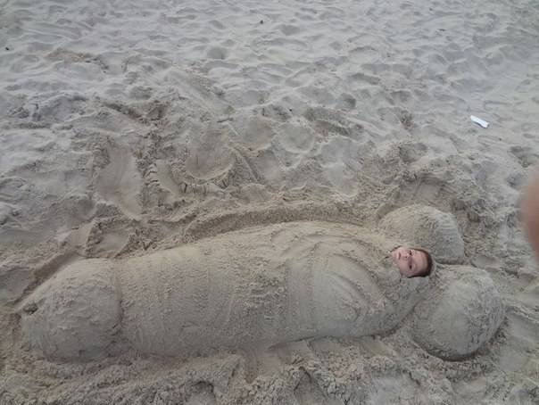 You said I was gonna be a mermaid...