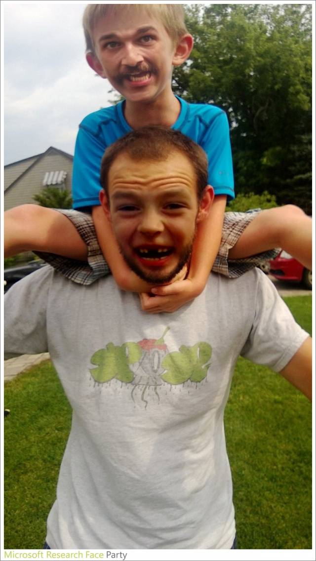I tried a face swap. I'm scared...
