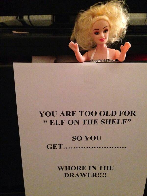 Came home to this in my drawer. Well played, Mom.