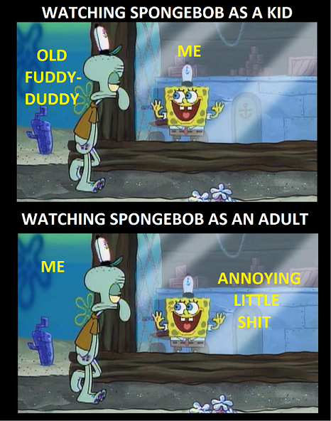 How the years have changed me...