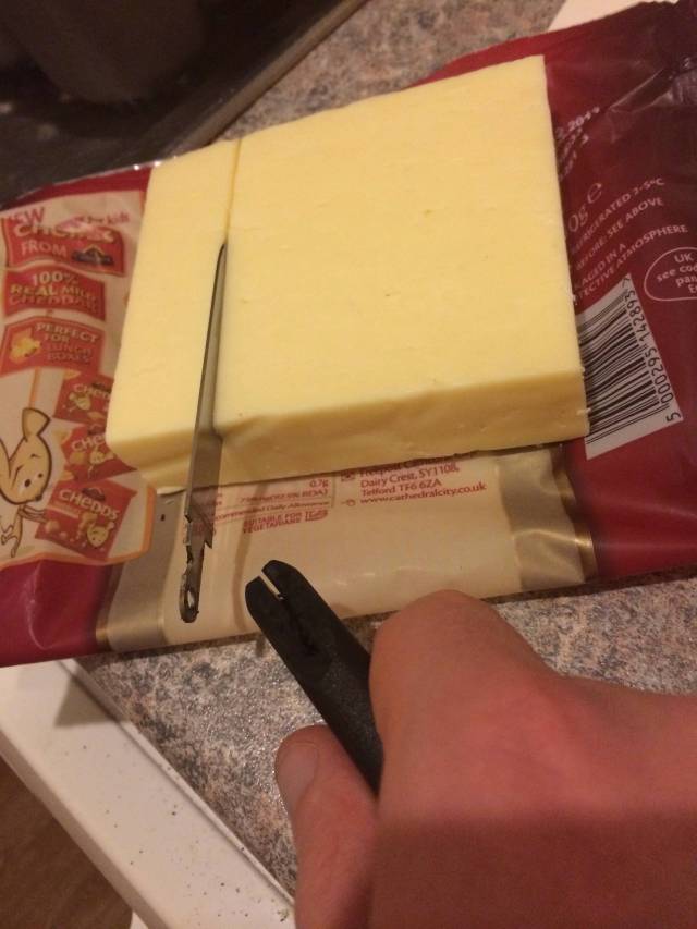 You win this round, cheese...