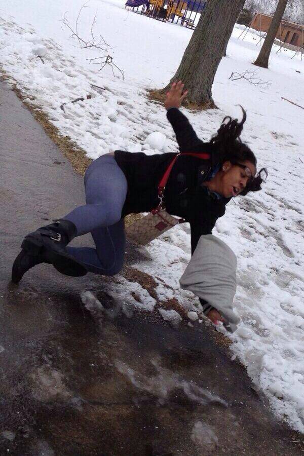 Caught bae slippin'