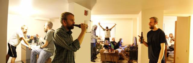 I too had a party, and I'm glad to say things got reasonably crazy.