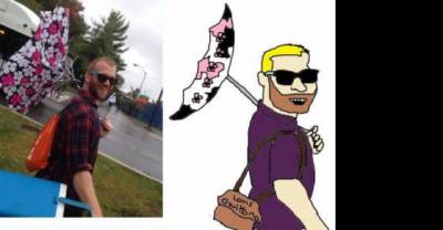 Humorous MS Paint Portraits of Twitter Followers