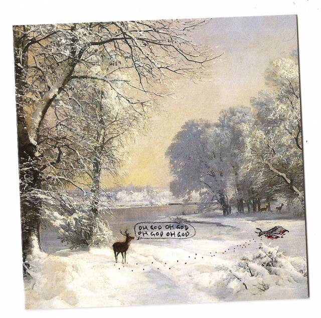 My grandparents called to ask that I not send another personalised card this year.