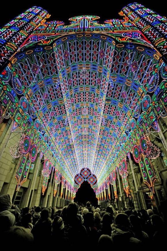 Cathedral from 55,000 LEDs