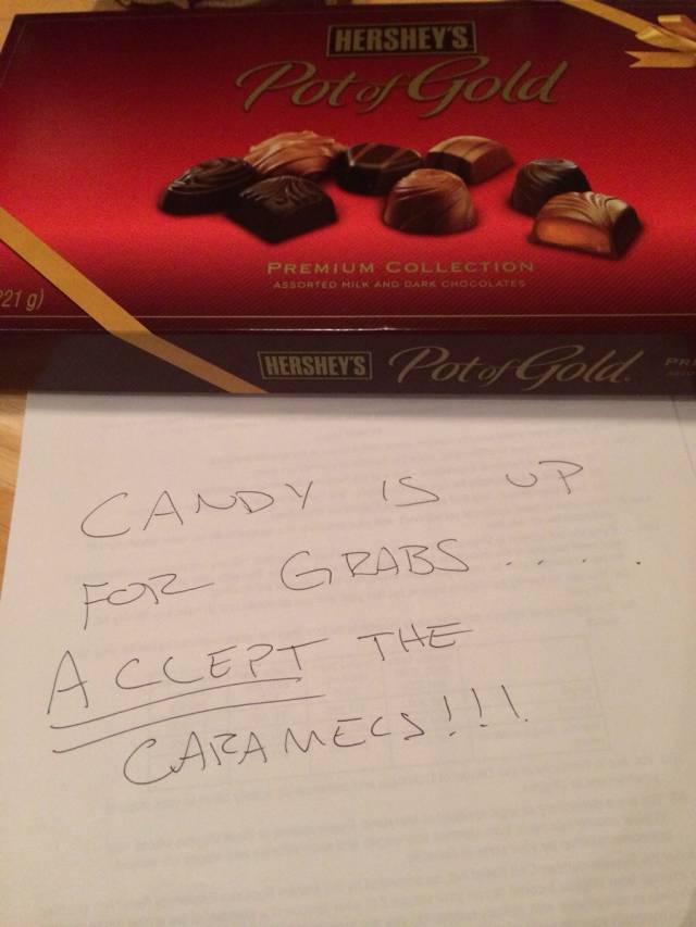 Roommate is about to learn a valuable lesson in grammar