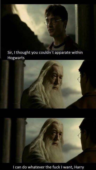 Yes Harry, he can do whatever the f*ck he wants...
