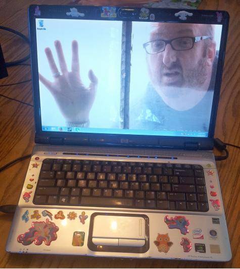 My sister is lending me her old laptop so I can work remotely while I’m home for the holidays...