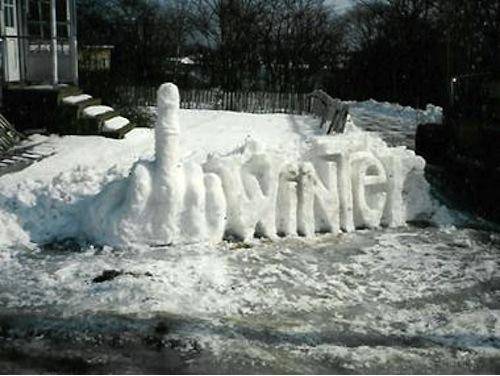 My xmas snowman